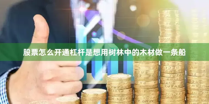 股票怎么开通杠杆是想用树林中的木材做一条船